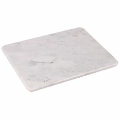 Coupon 💯 Home Basics Multi-Purpose Pastry Marble Cutting Board, White 🎁