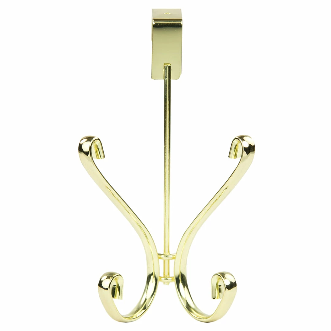 Buy ๐ Home Basics Over the Door Double Hook, Gold ๐คฉ 3 Buy ๐ Home Basics Over the Door Double Hook, Gold ๐คฉ