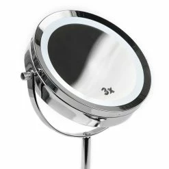 Cheapest 🔔 Home Basics Cosmetic Mirror with LED Light, Chrome 👍 -Home Basics Sales 71e36c4287e842249de6902b544eeed3 f2d539c5 22e4 4990 a07d 19e977118637 1080x