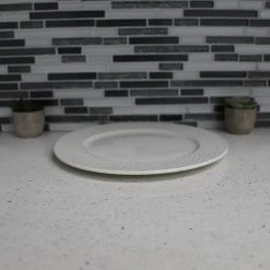 Outlet ✔️ Home Basics Embossed Honeycomb 10.5" Ceramic Dinner Plate, White 🤩 -Home Basics Sales 71e90f01ab8943749033a5a694e3995e 1080x