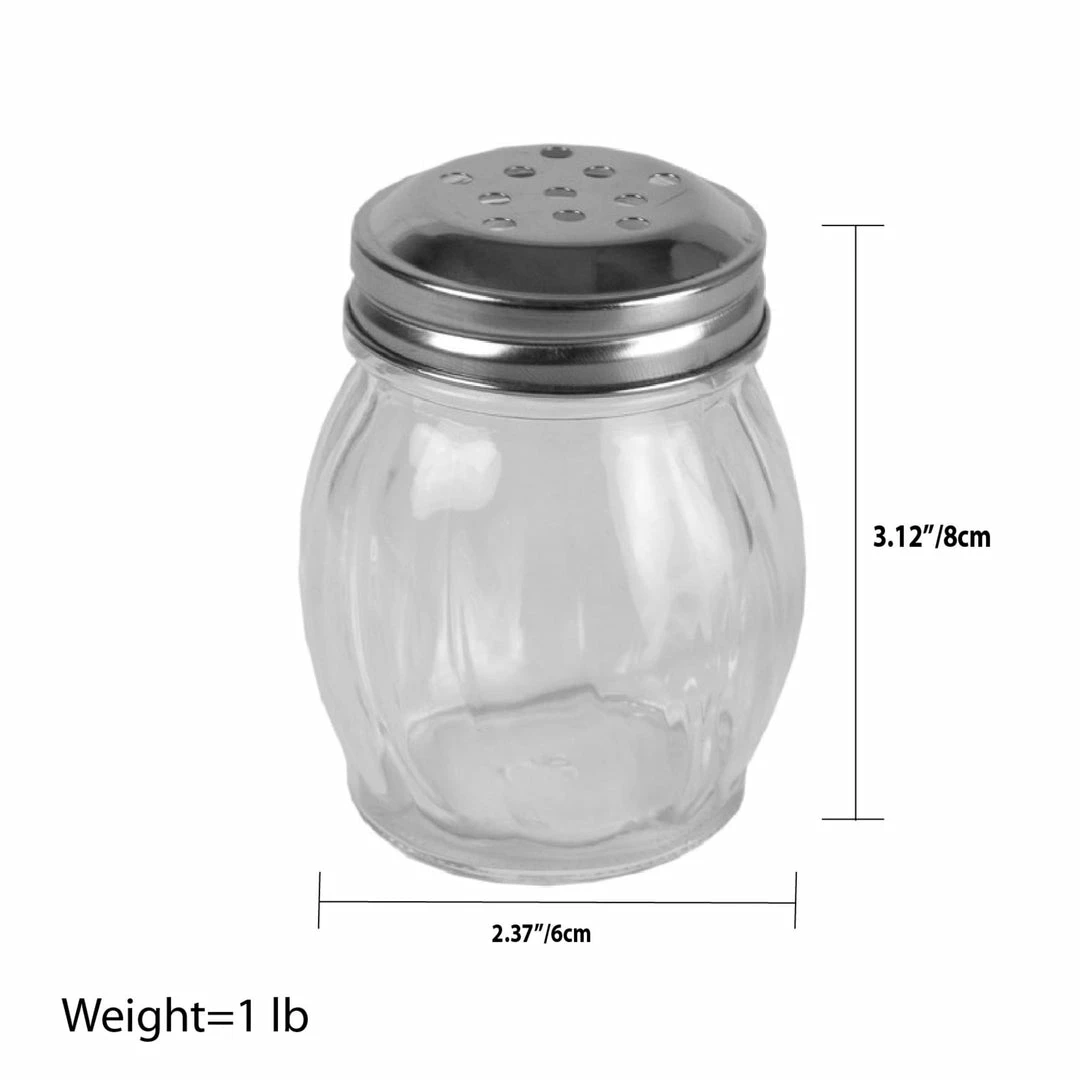 Best Sale ๐ Home Basics Bulb Shape 5 oz Cheese and Spice Shaker, Clear ๐ฅฐ 7 Best Sale ๐ Home Basics Bulb Shape 5 oz Cheese and Spice Shaker, Clear ๐ฅฐ - Image 5