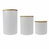 Promo 🔥 Home Basics Honeycomb 3 Piece Ceramic Canister Set, White 😉 -Home Basics Sales 74a401550ff24eb9930c9527210401e3 1080x