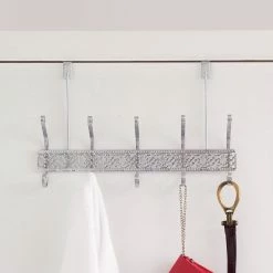 Coupon 🎁 Home Basics 5 Dual Hook Chrome Plated Steel Over the Door Hanging Rack 😉 -Home Basics Sales 76fb9a5c552f4d4cb88fce32b659fa43 1080x
