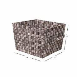 Deals 👏 Home Basics Stripe Woven Strap X-Large Storage Bin, Brown 👍 -Home Basics Sales 7709583305ca426789b8624c0307cc71 1080x
