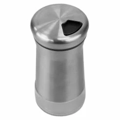 Brand new ✨ Home Basics Essence 4.2 oz. Salt or Pepper Shaker with Clear Glass Bottom, Silver 🧨 -Home Basics Sales 77119924b7a1431e8c0254c029a251aa 1080x