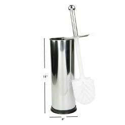 Coupon ⭐ Home Basics Hide-Away and Splash Proof Polished Stainless Steel Toilet Brush with Non-Skid Hygienic Holder, Silver 🎁 -Home Basics Sales 7859ac72bdc94593ba06ddca4c2010f8 b9342582 d9b3 4352 bb50 290d99b7fe47 1080x