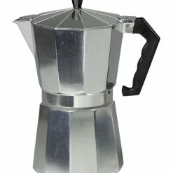 Buy 🧨 Home Basics 12 Cup Demitasse Shot Aluminum Stovetop Espresso Maker, Grey 🛒
