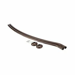 Deals 🔥 Home Basics Steel Curved Shower Rod, Bronze 🌟