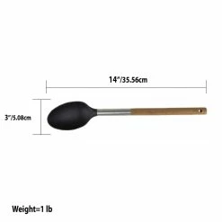 Top 10 😉 Home Basics Winchester Collection Scratch-Resistant Rubber Solid Spoon, Natural 🔔 -Home Basics Sales 7c405cc7a12a42ab97ada6c435769473 1080x