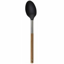 Top 10 😉 Home Basics Winchester Collection Scratch-Resistant Rubber Solid Spoon, Natural 🔔
