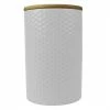 Best reviews of 👍 Home Basics Honeycomb Large Ceramic Canister, White 🎉 -Home Basics Sales 7cc7e738a118400d91ab43f5139f4096 1080x