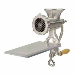Promo ⭐ Home Basics Cast Iron Meat Grinder, Silver 😉