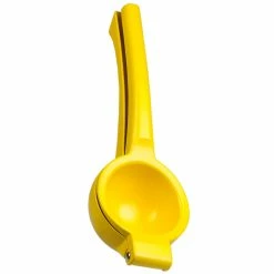 Cheapest 😍 Home Basics Enamel 🧥 Coated Steel Lemon Squeezer, Yellow ✨