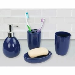 Budget 🔔 Home Basics 4 Piece Bath Accessory Set, Navy 😀 -Home Basics Sales 85b7598ec1594459be4da212f7d7bc9b ee596b46 ea2d 48d3 9b11 417ddfeae821 1080x