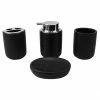 New 🥰 Home Basics Luxem 4 Piece Ceramic Bath Accessory Set, Black 🎁 -Home Basics Sales 85d0347bd5d24dc09dbea61ea0691512 350576e8 850e 414d 9e2f 4dff61975539 1080x