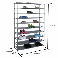 Coupon ๐ Home Basics 50 Pair Non-Woven Multi-Purpose Stackable Free-Standing ๐ Shoe Rack, Grey ๐ 11 Coupon ๐ Home Basics 50 Pair Non-Woven Multi-Purpose Stackable Free-Standing ๐ Shoe Rack, Grey ๐ -Home Basics Sales 87f052f7b00544c99a536f4239364255 1080x