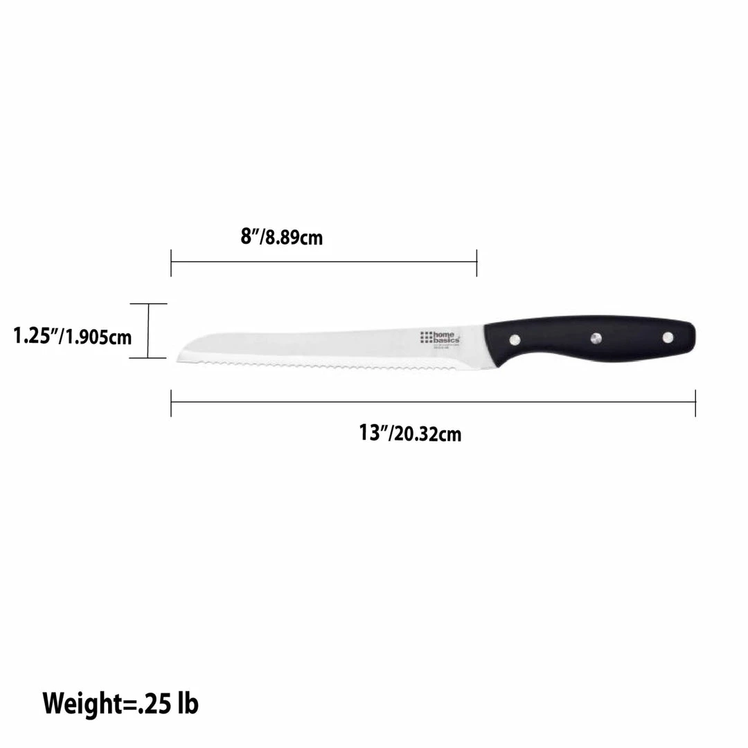 Cheap 🛒 Home Basics 8" Bread Knife 🌟 4 Cheap 🛒 Home Basics 8" Bread Knife 🌟 - Image 2