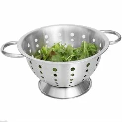 Cheapest 🔥 Home Basics 3 Qt Deep Stainless Steel Colander with Easy Grip Handles, Silver 🤩 -Home Basics Sales 8cb47425795144879feeaf66dcbe9ed1 1080x