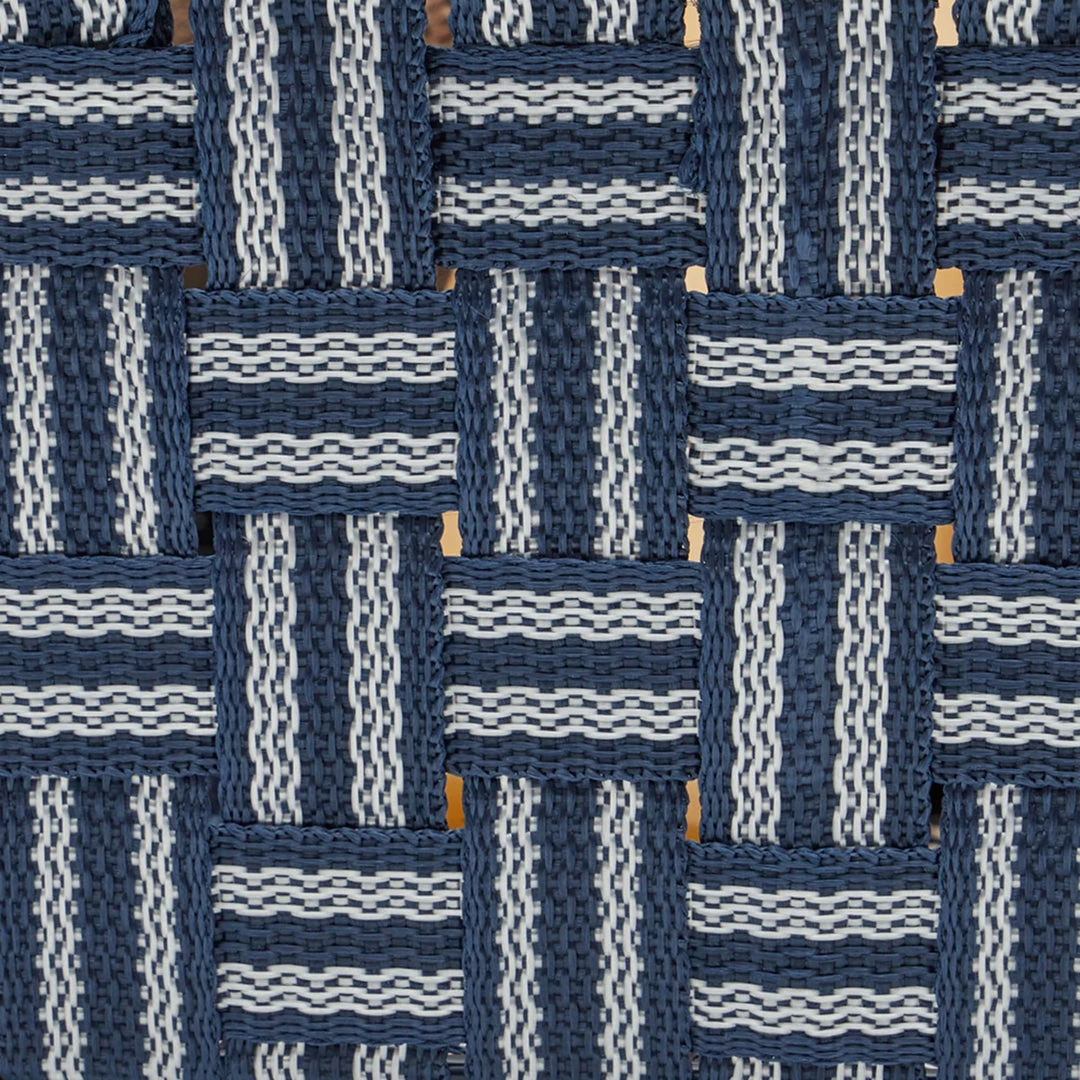 Best deal ๐ Home Basics Stripe Large Woven Strap Open Bin, Blue โค๏ธ 7 Best deal ๐ Home Basics Stripe Large Woven Strap Open Bin, Blue โค๏ธ - Image 5