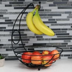 Best deal 🤩 Home Basics Wire Collection Fruit Bowl with Banana Tree, Black 😉 -Home Basics Sales 90b5c5090a5d4f98af7f0816fa76a771 8a50ac19 e018 4f45 a883 98728ef6fe78 1080x