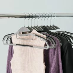 Cheapest 😍 Home Basics Plastic Non-Slip Hanger, (Pack of 10), Black 🧨 -Home Basics Sales 90c8449d64ab4009be9e54789b5b96f6 1080x