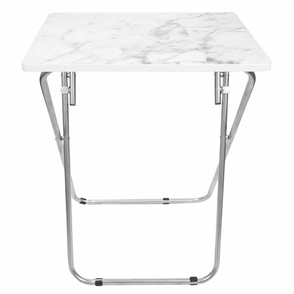 Best Pirce π Home Basics Marble Multi-Purpose Foldable Table, Grey/White π 5 Best Pirce π Home Basics Marble Multi-Purpose Foldable Table, Grey/White π - Image 3