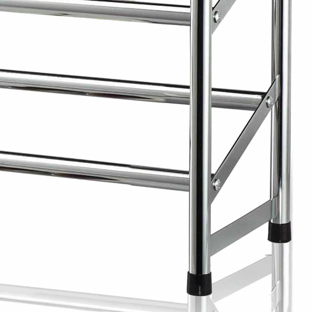 Best Pirce ๐ Home Basics 2-Tier Chrome Expandable ๐ Shoe Rack ๐ 5 Best Pirce ๐ Home Basics 2-Tier Chrome Expandable ๐ Shoe Rack ๐ - Image 3