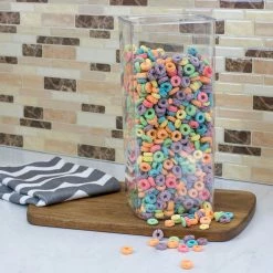 Discount 😉 Home Basics 3.1 Liter Twist 'N Lock Air-Tight Square Plastic Canister, White 💯 -Home Basics Sales 93e40951f8e0419380fd94e9b9f14f49 1080x