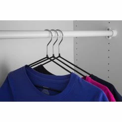 Outlet 🥰 Home Basics Chrome Hangers, (Pack of 10), Black PVC 🧥 Coated 🎉 -Home Basics Sales 93f180a6f7784607b777ed4f535a57dd 1080x