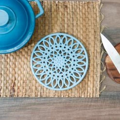 Deals 👍 Home Basics Sunflower Heavy Weight Cast Iron Trivet, Light Blue 🧨 -Home Basics Sales 9471222161b4443993262c875507edcd 0e788b6e 0e2c 45a2 aba4 6395cfca6625 1080x