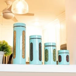 Discount ✨ Home Basics 4 Piece Essence Collection Stainless Steel Canister Set, Turquoise ❤️ -Home Basics Sales 94cfbb773e1f4e909ed013bb101cb405 04a10fb3 cdc7 48d0 bdf2 ac8452d8334a 1080x