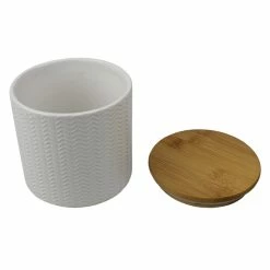 Top 10 ❤️ Home Basics Wave Small Ceramic Canister, White ⌛ -Home Basics Sales 96548961b74344cabbcd09d7d49bce2a 1080x