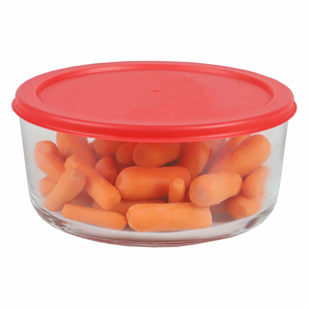 Best Pirce โญ Home Basics Round 55 oz. Borosilicate Glass Food Storage Container with Red Lid ๐ฅฐ 5 Best Pirce โญ Home Basics Round 55 oz. Borosilicate Glass Food Storage Container with Red Lid ๐ฅฐ - Image 3