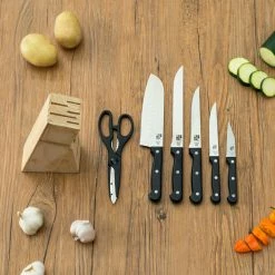 Deals 👏 Home Basics 7 Piece Knife Set with Block, Black 🛒 -Home Basics Sales 972a6e5669d5475db6058ab3133e5bd5 2134a01a 4f67 405b ad8a 54a396398469 1080x
