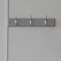 New 😍 Home Basics 3 Double Hook Wall Mounted Hanging Rack, Grey 🔔 -Home Basics Sales 9bf1b27cb4e04d5c902ad66c281c10e6 1080x
