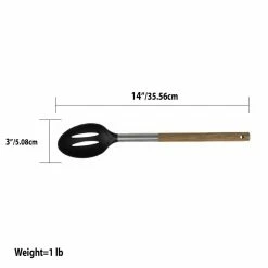 Best Pirce 😀 Home Basics Winchester Collection Scratch-Resistant Rubber Slotted Spoon, Natural 🔔 -Home Basics Sales 9caf5fa21df84b1e84a7cdfcdb26fc7f 1080x