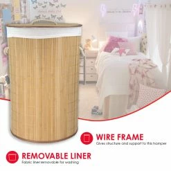 Cheapest 🔥 Home Basics Round Foldable Bamboo Hamper, Natural 🌟 -Home Basics Sales 9ccbda493d9647478ea71b06edefd5dd 27566b1f bf6f 412b 8399 c2dd027ad071 1080x