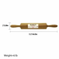 Discount ⭐ Home Basics Bamboo Rolling Pin 🥰 9 Discount ⭐ Home Basics Bamboo Rolling Pin 🥰 -Home Basics Sales 9d79c8f6e73e4243887f96b9cb2982e6 1080x