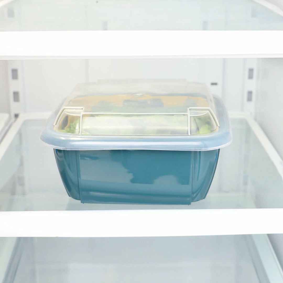 New 🎉 Home Basics Plastic Container with Strainer Basket and Clear Lid, Multi-Color ⭐ 5 New 🎉 Home Basics Plastic Container with Strainer Basket and Clear Lid, Multi-Color ⭐ - Image 3