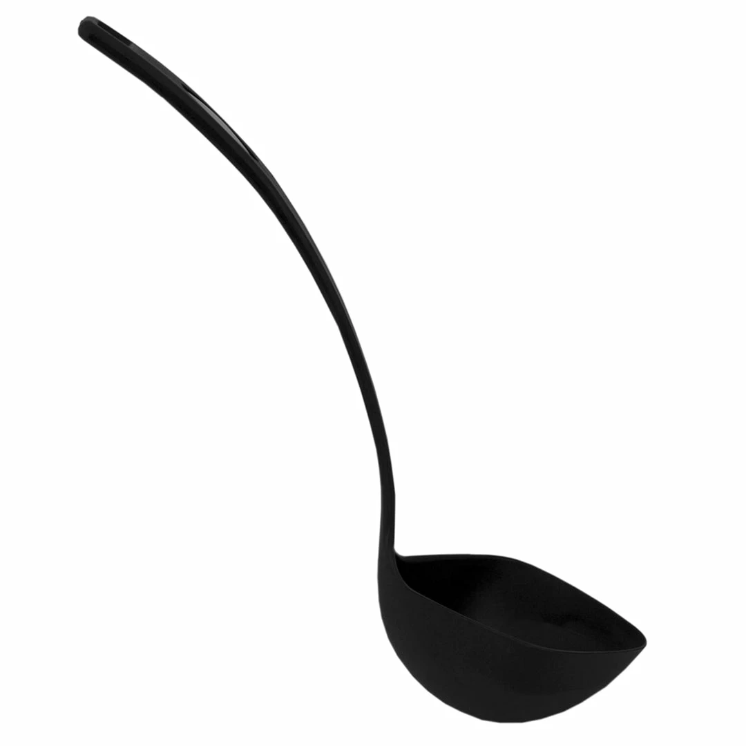 Best Pirce โจ Home Basics Nylon Non-Stick Ladle, Black ๐งจ 6 Best Pirce โจ Home Basics Nylon Non-Stick Ladle, Black ๐งจ - Image 4