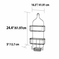 Discount 🎁 Home Basics Large Shower Caddy, Black 💯 -Home Basics Sales a00643ca59994d639b8ce1365ce28da0 61b7cc0d dc6a 403d 94ff a61625451c8e 1080x
