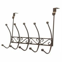 Flash Sale 🥰 Home Basics Steel Over the Door 6 Hook Hanging Rack, Bronze 🔔 -Home Basics Sales a01b3274fe1b43e1b4a775e07eeaed52 9ce65092 6a72 4572 8c91 5facf3135e32 1080x