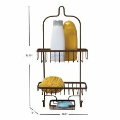 Flash Sale 😀 Home Basics Heavyweight Shower Caddy, Bronze 🎉 -Home Basics Sales a10c390000cb441591de2ed886b41437 e9c0a7cd 1f22 4c31 9be0 c1635812e99e 1080x