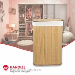 Cheapest β Home Basics Rectangular Bamboo Hamper, Natural π 11 Cheapest β Home Basics Rectangular Bamboo Hamper, Natural π -Home Basics Sales a1a8a764130c45f7a561aaf314b9147b f5f1be80 904d 462a 8ed2 462ceea19a91 1080x