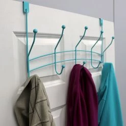 Coupon 🥰 Home Basics Shelby 5 Hook Over the Door Hanging Rack, Turquoise 🌟 -Home Basics Sales a306a982967f421a98e9a237284ad19b 9ac3cea6 782a 4562 856e 14be5800688e 1080x