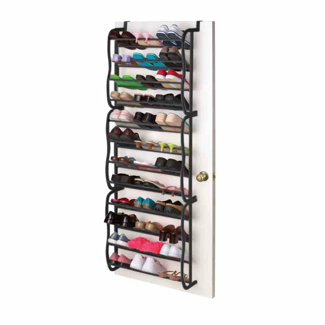 Best deal π€© Home Basics 36 Pair Over the Door Steel π Shoe Rack, Black π€© 3 Best deal π€© Home Basics 36 Pair Over the Door Steel π Shoe Rack, Black π€©