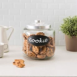 Brand new 😉 Home Basics Glass Cookie Jar with Metal Top 🛒 -Home Basics Sales a7bff6f278ac4dbfabf6ba76ae2f48f3 0a838892 aaf4 4678 81f9 aa398e9b8a98 1080x