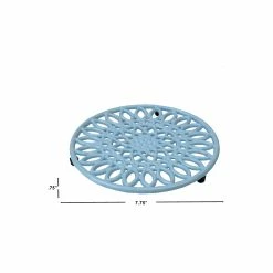 Deals 👍 Home Basics Sunflower Heavy Weight Cast Iron Trivet, Light Blue 🧨 -Home Basics Sales a854410cc38a4743adae6aeb99eebfab bbdf6ade 7022 4599 830c 43396eeb4412 1080x