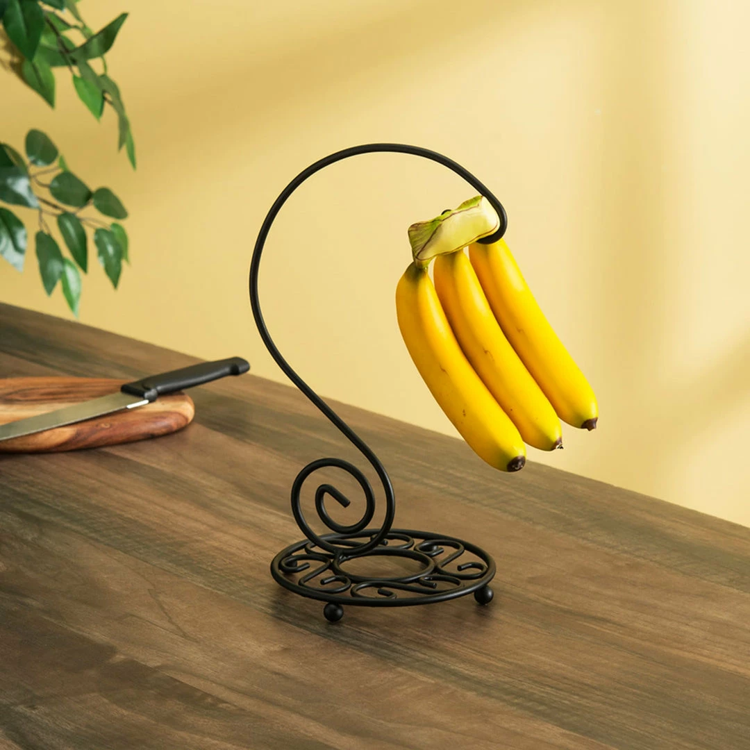 Outlet ๐ Home Basics Scroll Collection Steel Banana Tree, Black ๐ฏ 4 Outlet ๐ Home Basics Scroll Collection Steel Banana Tree, Black ๐ฏ - Image 2
