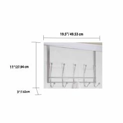 Deals ✔️ Home Basics Chrome Plated Steel Over the Door 5 hook Hanging Rack 🤩 -Home Basics Sales a9278c086cc34ae6a78258a933fac315 1080x